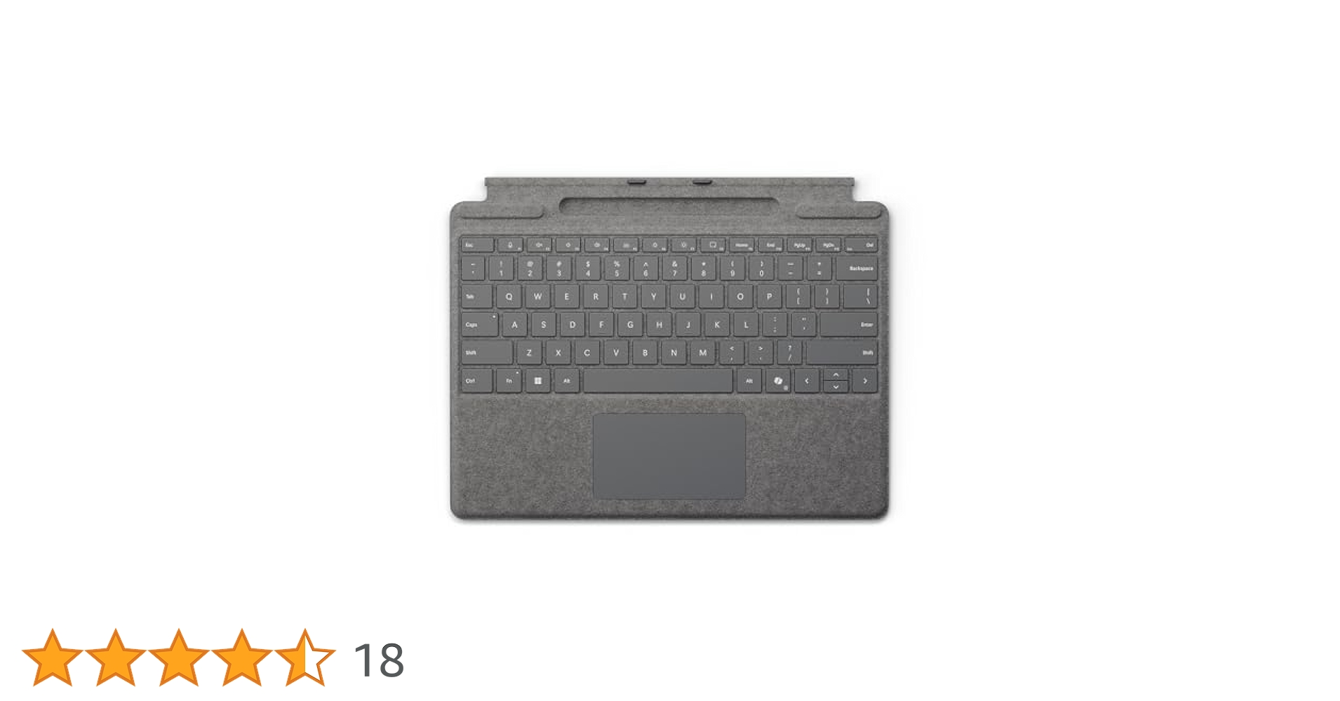 Microsoft Surface Pro 6 キーボード＆タッチペン付き Microsoft 8X6-00186 Surface Pro キーボード（ペン収納付き